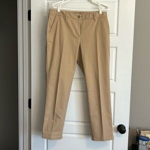 NWOT Talbots relaxed chino khaki pants, size 8.